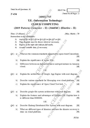Feb - 2023 - Nov Dec 2023 - These are Cloud Computing Question Papers ...