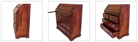 Furniseworld Study Table with Book Shelf Sheesham Wood Study Table with ...