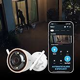 Qubo Smart Outdoor 3MP [2K] WiFi Bullet Camera by Hero Group | Color ...