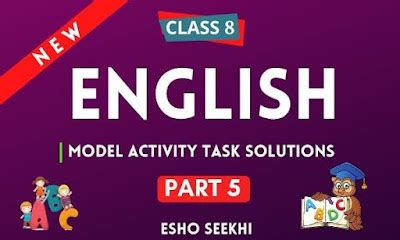 Model Activity Task Class 11 Part 8 English 的图像结果