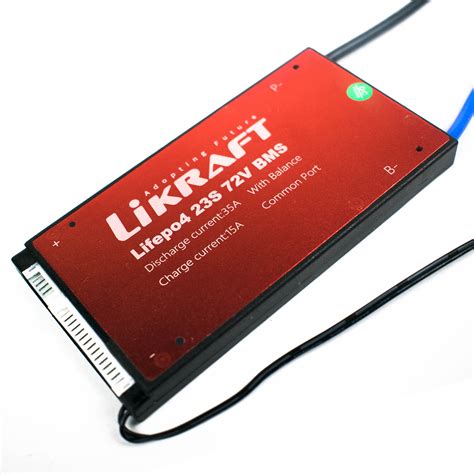 Buy 23S 72V 35A LiFePO4 Battery BMS Waterproof with Balance Charging at ...