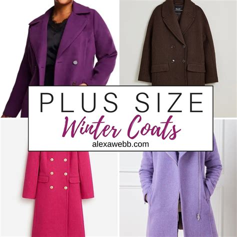 Plus Size Coats for Winter - Alexa Webb