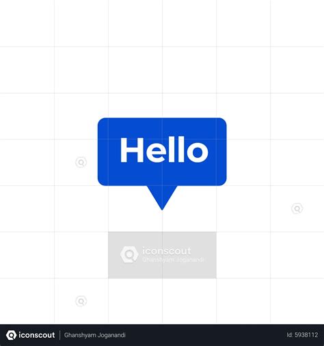 Image result for Hello I AM Icon