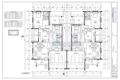 4 Bedroom Duplex House Plan, Modern Family Home (instant Download ...