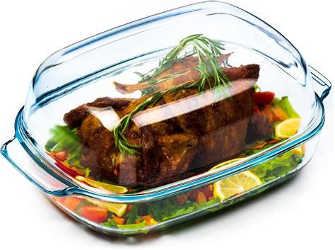 Amazon.com: Pyrex Easy Grab 2-Qt Glass Casserole Dish with Lid ...