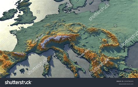 Europe Relief Map 的图像结果