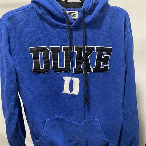 Blue Duke University hoodie #DukeUniversity Size: small - Depop