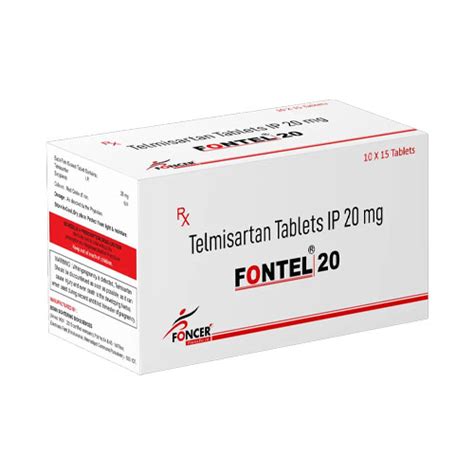 Fontel 20 Tablets Foncer Pharma Pvt. Ltd