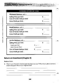 Basic Business Plan Example 的图像结果