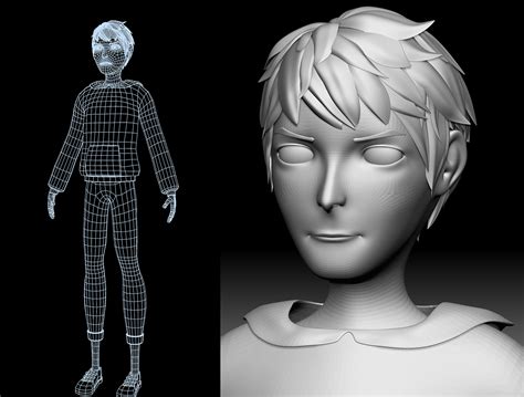 3D建模|三维|人物/生物|MingxiangUI - 原创作品 - 站酷 (ZCOOL)