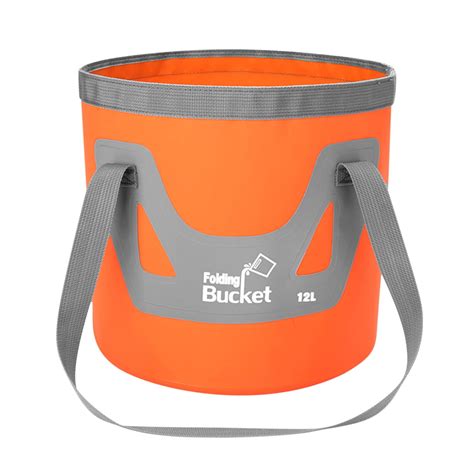 Collapsible Bucket, 3 Gallon Bucket Multifunctional Portable ...