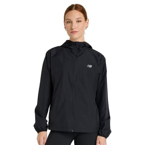New Balance Hooded Jacket Women - Black | BIKE24