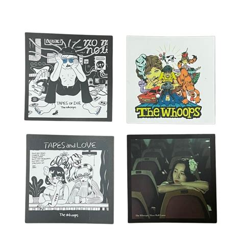 ジャケットステッカーセット（4枚）B | The Whoops の応募者全員サービス
