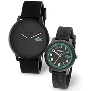 Lacoste L.12.12 Quartz Black Round Dial Men's Analog Watch - 2070024 ...