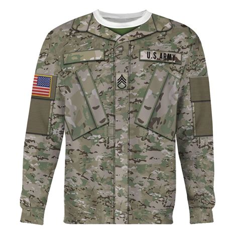 Personalize Name Badge US Army Combat Uniform Operational Camouflage ...