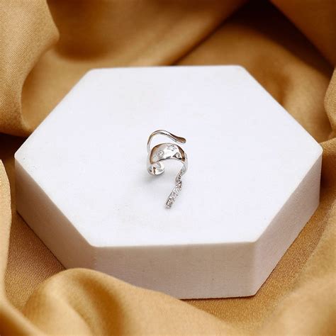 Buy Silver Serpent Earcuffs | Valentine Gifts for Girlfriend