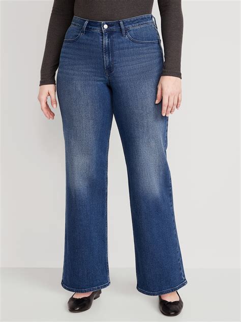 High-Waisted Wow Wide-Leg Jeans | Old Navy