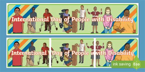 International Day of People with Disability Display Banner