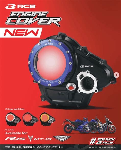R15 v4 / MT15 RCB Clear Clutch Cover – TECHNO KHAN STORE