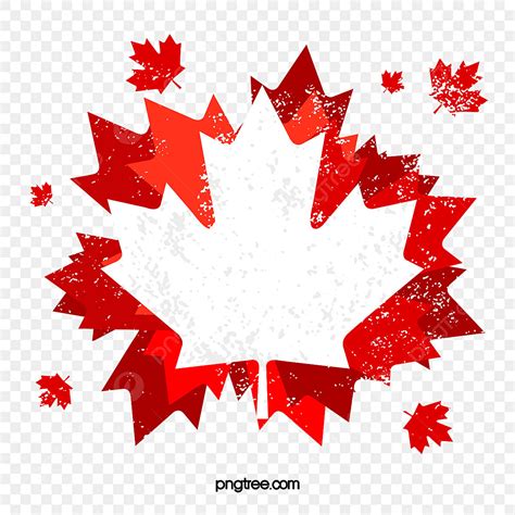 Canadian Maple Leaf PNG Picture, Canadian Flag Maple Leaf Around ...
