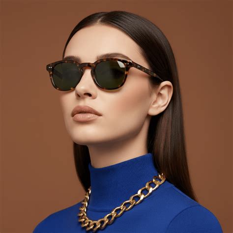 Dotted Series Panto Vintage Sunglasses for Men & Women - Demi Green ...