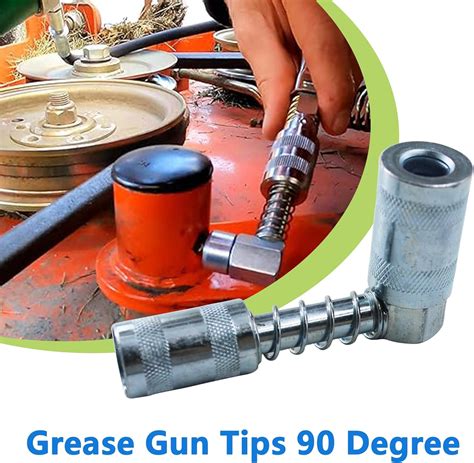 Rsoise Grease Gun Tips 90 Degree Grease Coupler 90 Degree India | Ubuy