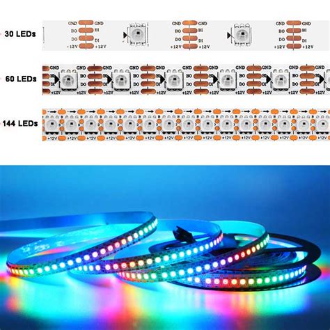 100' Color Chasing Addressable LED Lighting 的图像结果