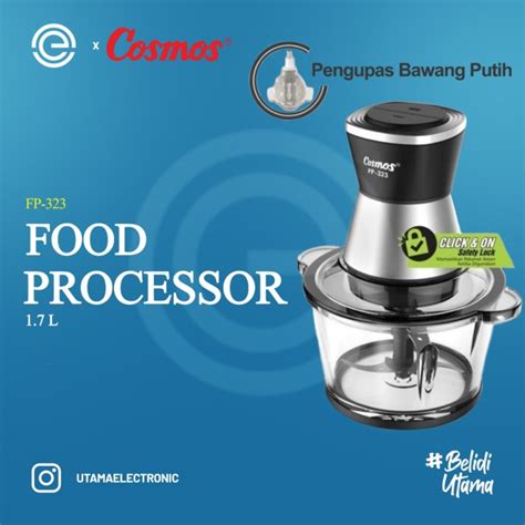 Jual COSMOS Food Processor 1.7 Liter FP-323 - Jakarta Pusat - UTAMA ...