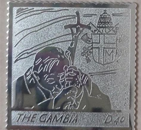 Gambia - 2nd silver stamp. – Bharat Exotics