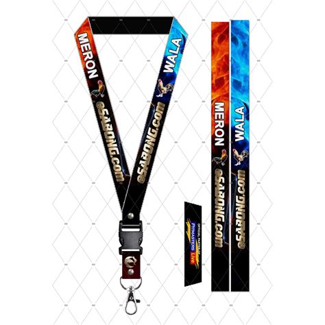 Customized Lanyard - Customized ID Lace - With Clear ID Case - Company ...