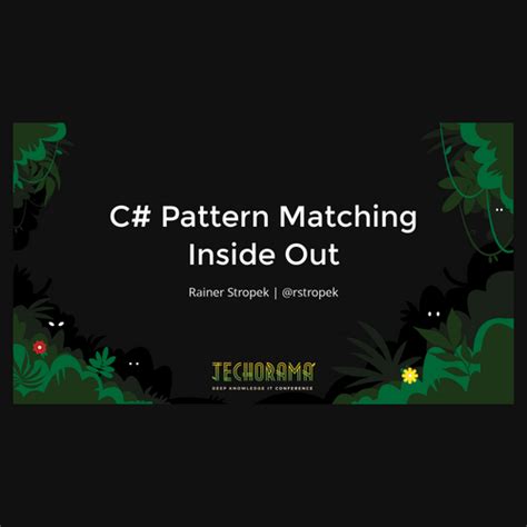 Image result for C# Pattern Matching