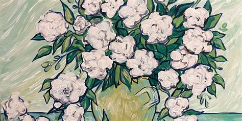 Roses ala Van Gogh - Paint and Sip by Classpop!™, Pinot's Palette ...