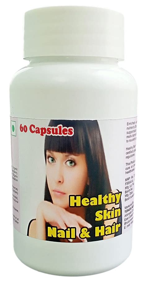 Buy HEALTHY SKIN NAILS AND HAIR CAPSULES - 60 CAPSULES (GET 1 BOTTLE ...
