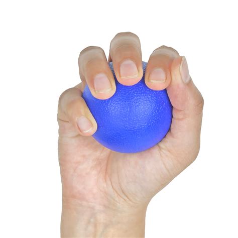 STRAUSS Massage Ball: Pain Relief Stress Release Ball | 6.5 cm | Blue ...