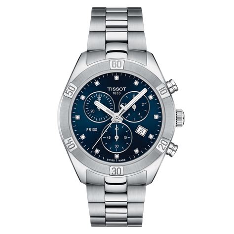 Tissot T-Classic Blue Dial Women 38mm
