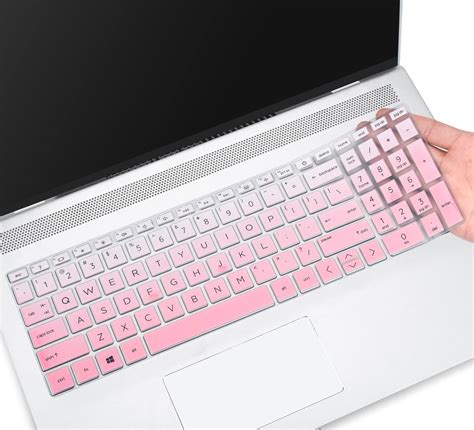 JUSTEC Premium Keyboard Cover Protector for New HP Pavilion 15-eh 15-eg ...
