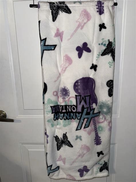 Hannah Montana Blanket Throw Gifts for Fans Girls And Boys Women And ...