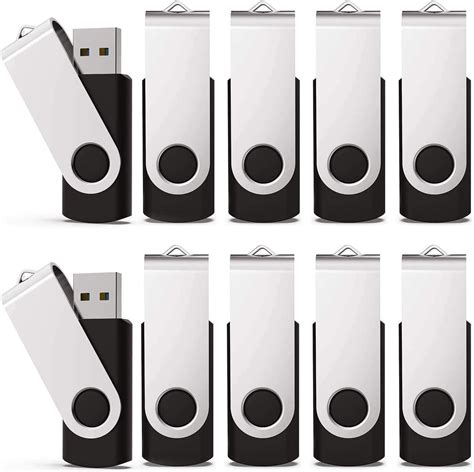 Amazon.com: KEXIN 16GB Flash Drive 10 Pack Bulk Thumb Drive Memory ...