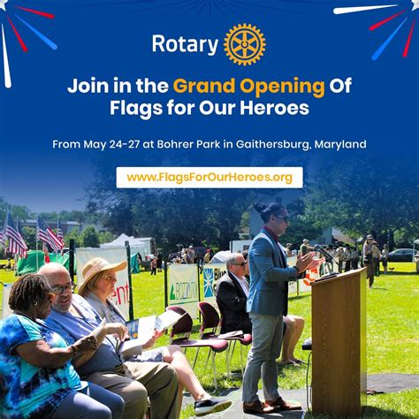 Flags For Our Heroes, Bohrer Park, Gaithersburg, 24 May to 27 May ...