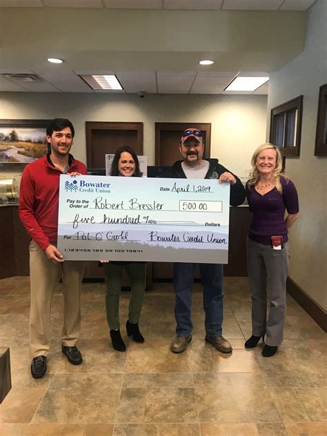 2019 Pot O' Gold Winner! - Bowater Credit Union
