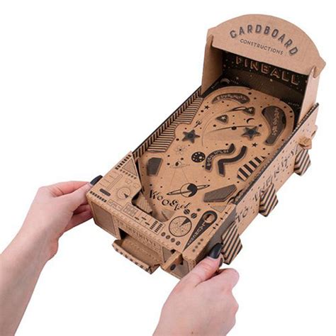 Image result for Cardboard Pinball Machine Tutorial