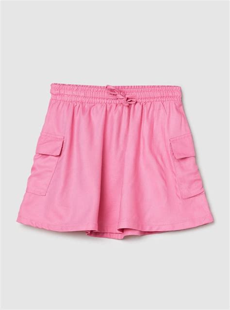 Buy Girls Solid Elasticated A-line Skirt Online at just Rs. 349.0 ...