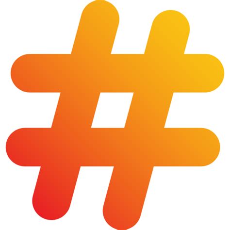 Hashtag - Free interface icons