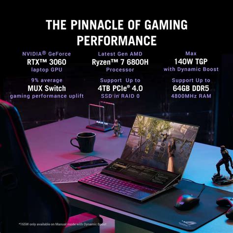 ASUS ROG Zephyrus Duo 16 Dual Screen Laptop with 90Whr Battery AMD ...