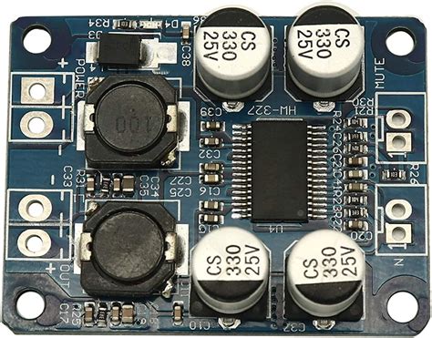 Electronicspices TPA3118 DC 12V-24V Mono Digital Audio Power Amplifier ...