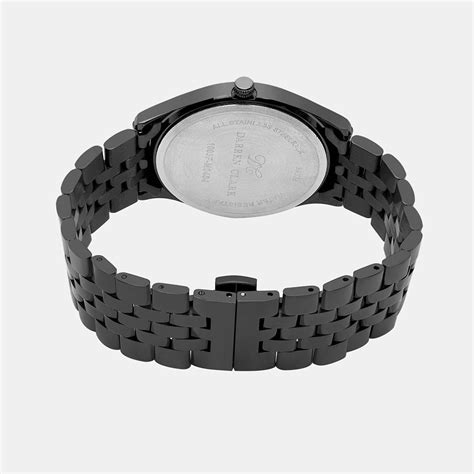 Darren Clark Men Black Stainless Steel Watch 1003F-M0404 – Just In Time ...