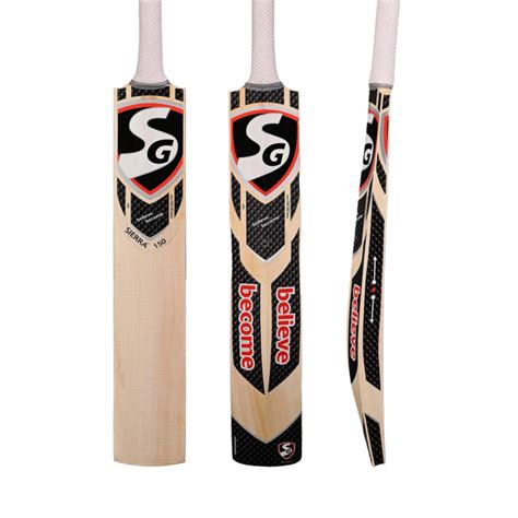 SG Sierra 150 Traditionally Shaped EW Cricket Bat – SportsKingdom Stores