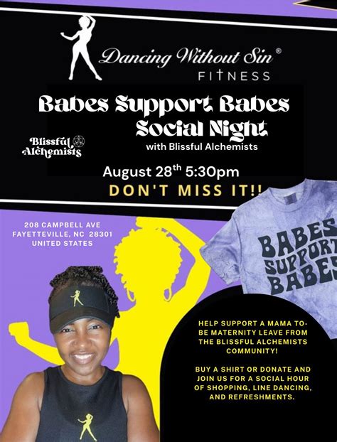 Dancing Without Sin Fitness Babes Support Babes Social Night, 208 ...