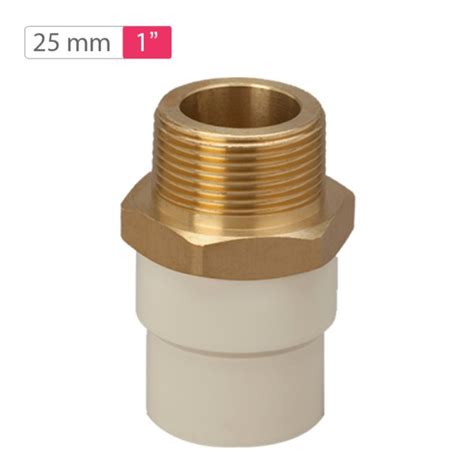 Finolex CPVC MTA Brass Insert 25mm 1inch | mykit | Buy online | Buy ...