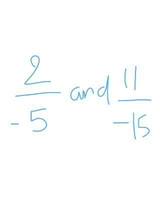 For each pair of rational numbers, verify the commutative property of ...